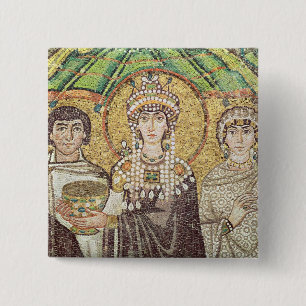 Chapa Cuadrada Emperatriz Teodora