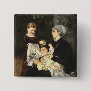 Chapa Cuadrada En Ammes Besøg - Bertha Wegmann Bella Artes