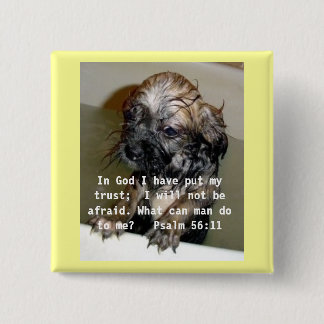 Chapa Cuadrada En dios he puesto mi confianza