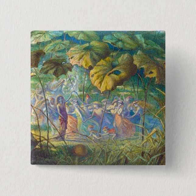 Chapa Cuadrada En Fairyland: Un baile de Elfin (Anverso)