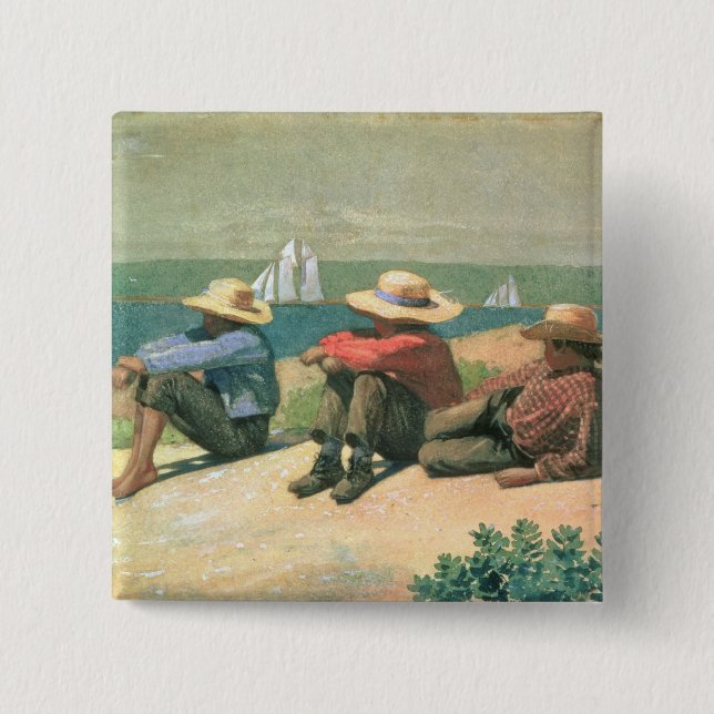Chapa Cuadrada En la playa, 1875 (w/c) (Anverso)