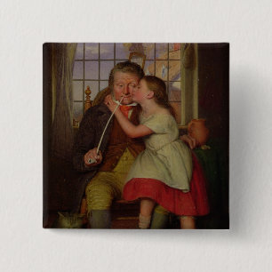 Chapa Cuadrada En la rodilla del abuelo