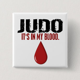 Chapa Cuadrada En mi JUDO de la sangre
