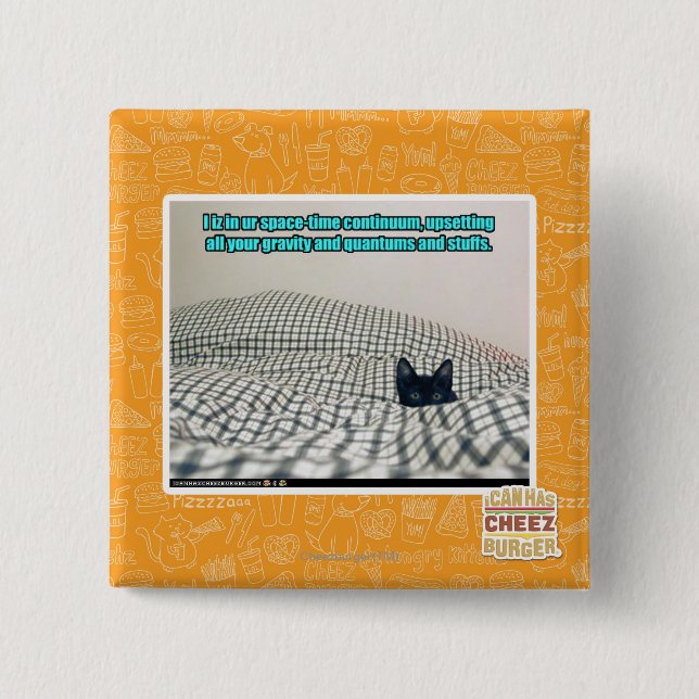 Chapa Cuadrada En nuestro espacio Tiempo Continuo (Anverso)