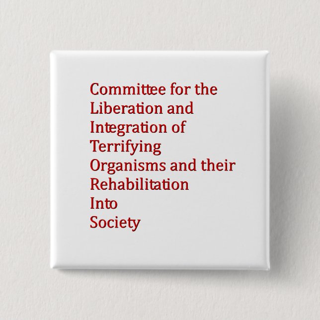 Chapa Cuadrada Enano rojo (Anverso)