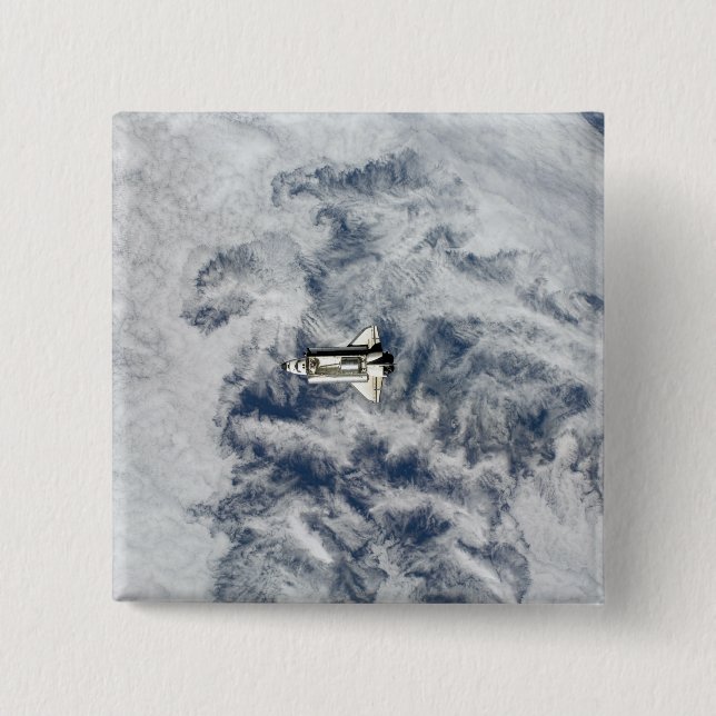 Chapa Cuadrada Endeavor del transbordador espacial 11 (Anverso)