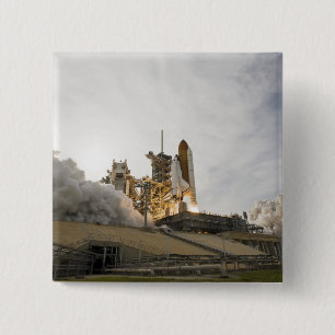 Chapa Cuadrada Endeavor del transbordador espacial despega 5