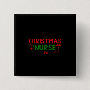 Chapa Cuadrada Enfermeras Navidades de regalo