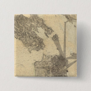 Chapa Cuadrada Entrada de San Francisco, California