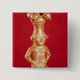 Chapa Cuadrada Envase de Quimbaya en la forma