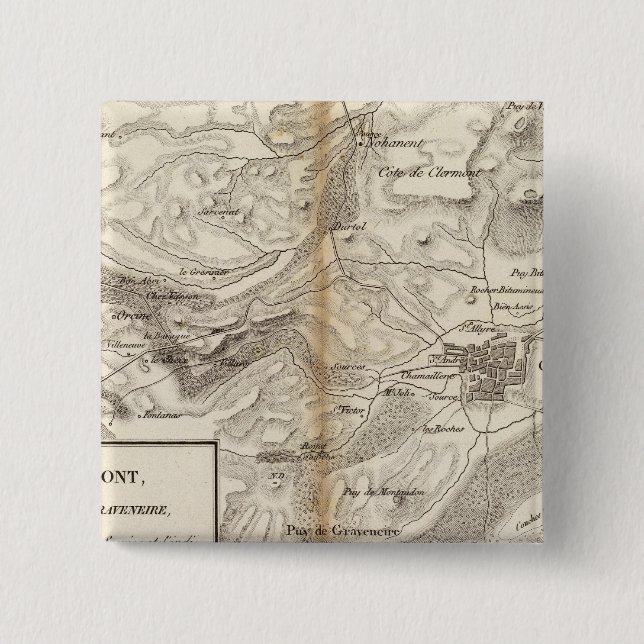 Chapa Cuadrada Environs de Clermont (Anverso)