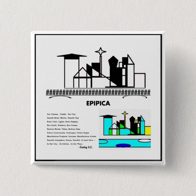 Chapa Cuadrada Epipica (Anverso)