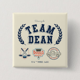 Chapa Cuadrada Equipo Dean Diseño de Gilmore Girls