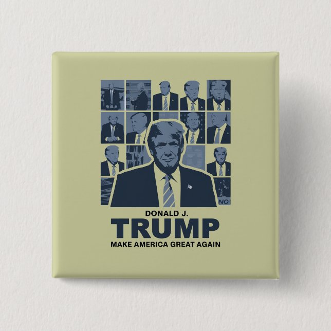 CHAPA CUADRADA ERA DE DONALD TRUMP (Anverso)