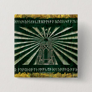 Chapa Cuadrada Erebor Graphic