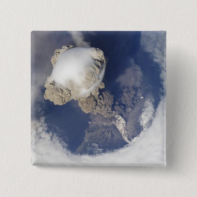 Chapa Cuadrada Erupción del volcán Sarychev (Anverso)