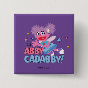 Chapa Cuadrada ¡Es Abby Cadabby!