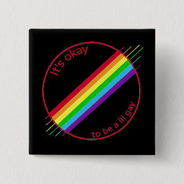 Chapa Cuadrada Es Pin aceptable