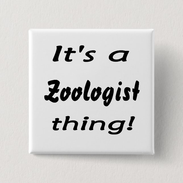 Chapa Cuadrada ¡Es una cosa del zoologista! (Anverso)