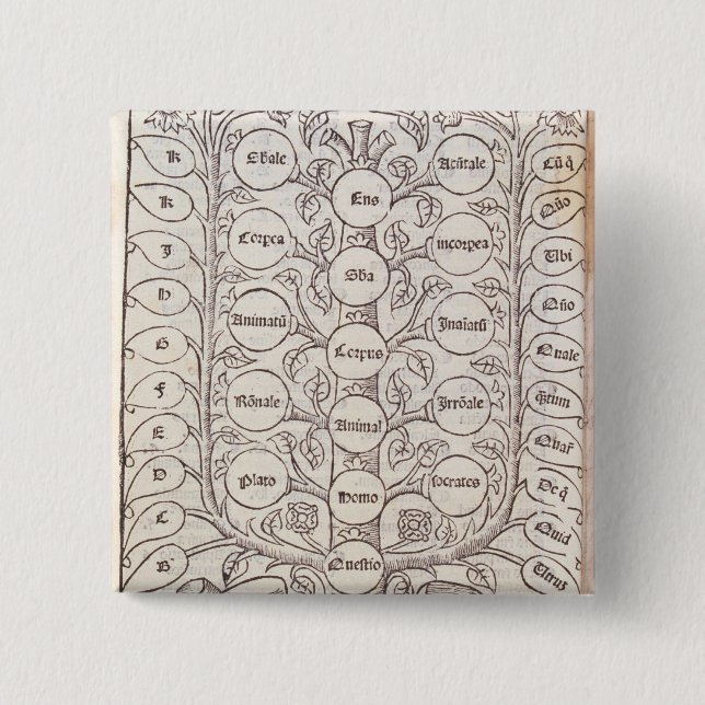 Chapa Cuadrada Escalera celestial (Anverso)