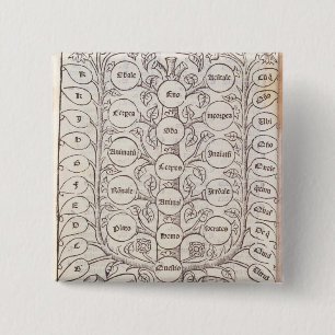 Chapa Cuadrada Escalera celestial