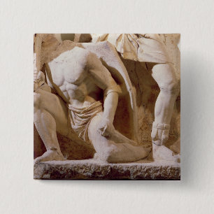 Chapa Cuadrada Escena de batalla, c.169