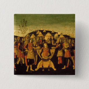 Chapa Cuadrada Escipión el Africano, general romano