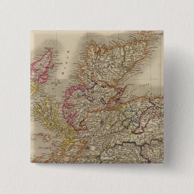 Chapa Cuadrada Escocia 12 (Anverso)