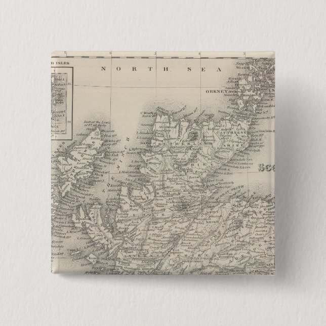 Chapa Cuadrada Escocia 4 (Anverso)