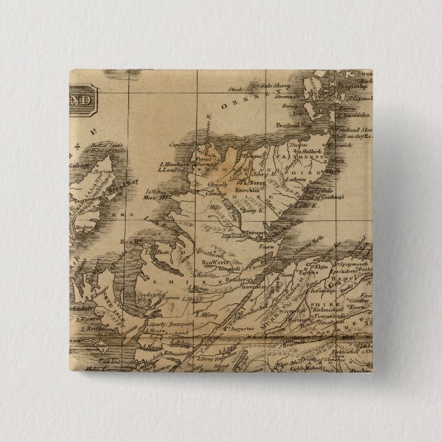 Chapa Cuadrada Escocia 8 (Anverso)