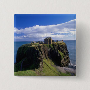 Chapa Cuadrada Escocia, Aberdeen. Castillo de Dunnotar.