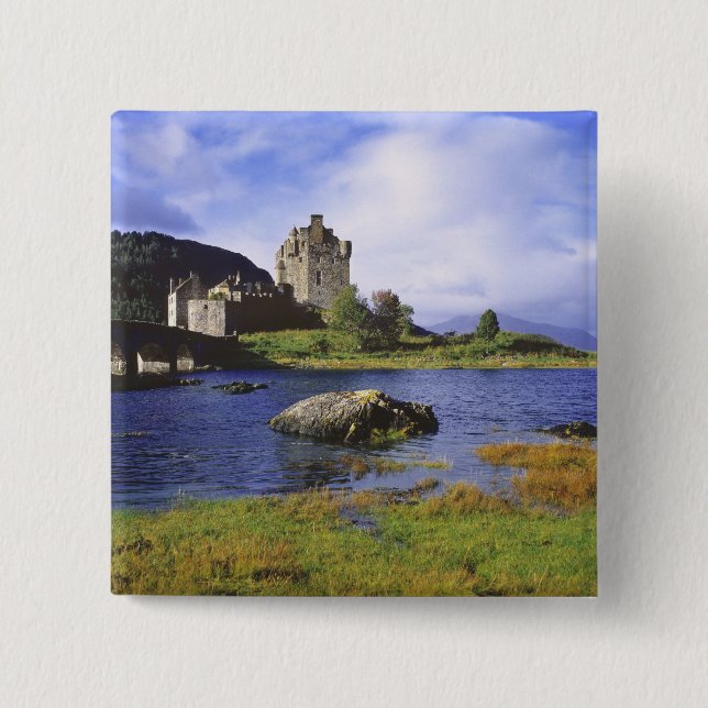 Chapa Cuadrada Escocia, Highland, Wester Ross, Eilean Donan 2 (Anverso)