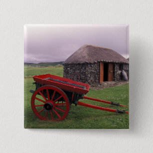 Chapa Cuadrada Escocia, Isla de Skye, Kilmuir. Paisaje rural