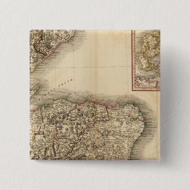 Chapa Cuadrada Escocia NE (Anverso)