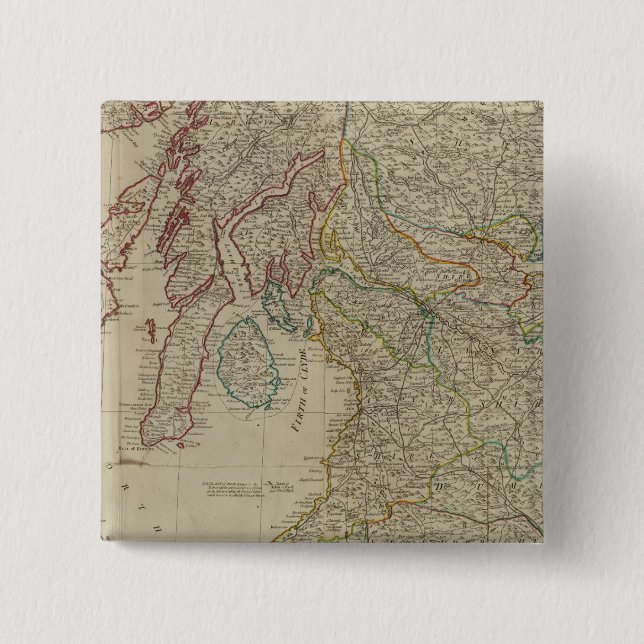 Chapa Cuadrada Escocia sur (Anverso)