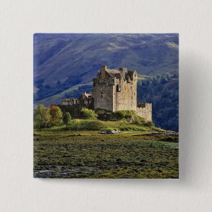 Chapa Cuadrada Escocia, Tierras Altas, Wester Ross, Eilean Donan 