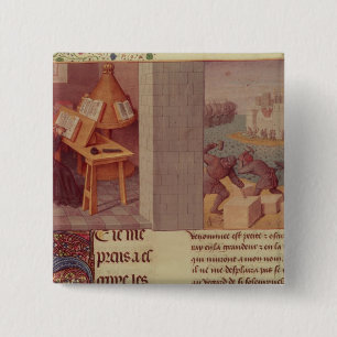 Chapa Cuadrada Escritura de Livy y la fundación de Roma