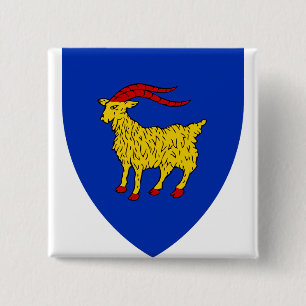 Chapa Cuadrada Escudo de armas de Istria en Croacia
