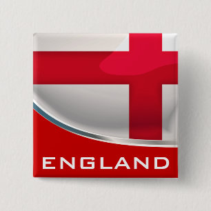 Chapa Cuadrada Escudo de Inglaterra