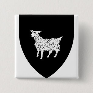 Chapa Cuadrada Escudo de Istria en Croacia