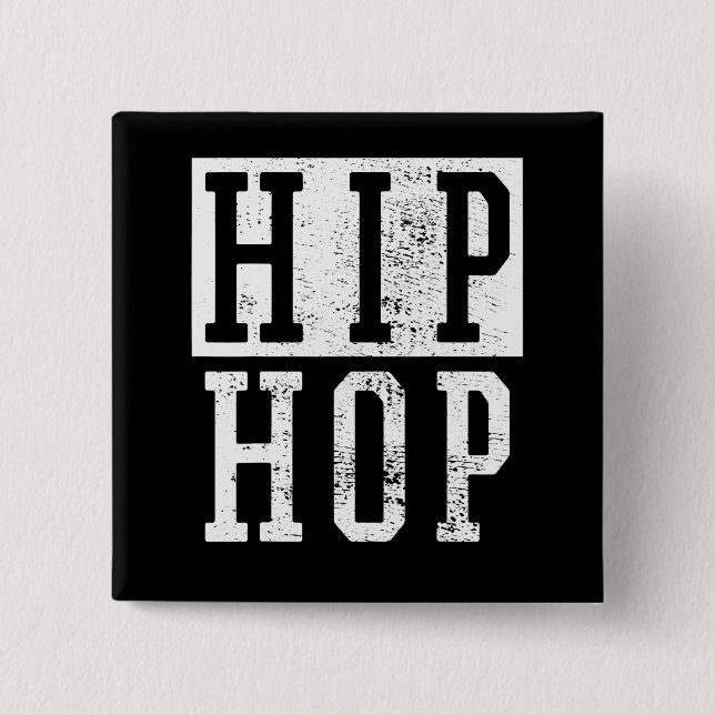 Chapa Cuadrada Escuela Vieja 90 años 90 Hip Hop Rap Damiseta (Anverso)