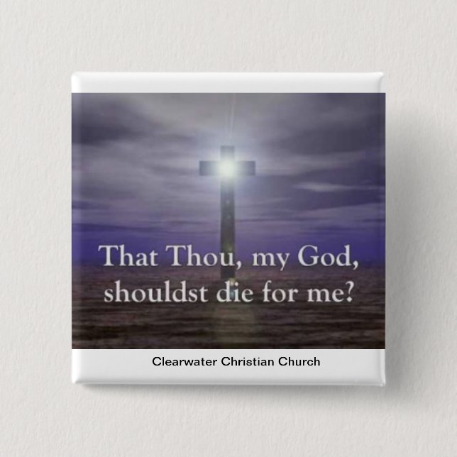 Chapa Cuadrada Ese mil mi dios (Anverso)