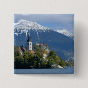 Chapa Cuadrada Eslovenia, Bled, Lago Bled, Isla Bled, Bled
