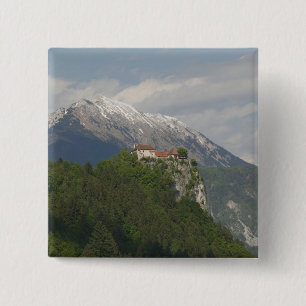 Chapa Cuadrada ESLOVENIA, GORENJSKA, Bled: Castillo de Bled & 2