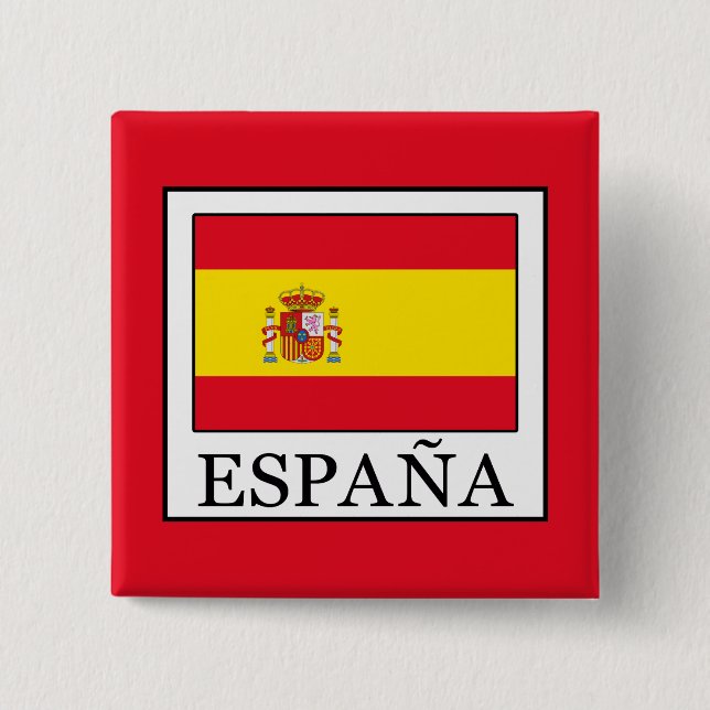 Chapa Cuadrada España (Anverso)