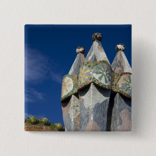 Chapa Cuadrada España, Cataluña, Barcelona. Casa Batlló (1906).