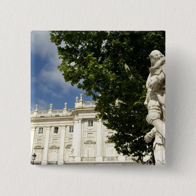 Chapa Cuadrada España, Madrid. Palacio Real. (Anverso)