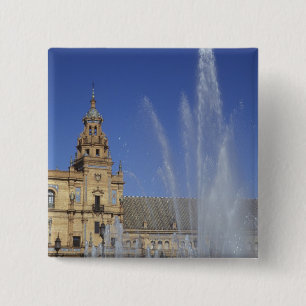 Chapa Cuadrada España, Sevilla, Andalucía Fuente y ornamentada