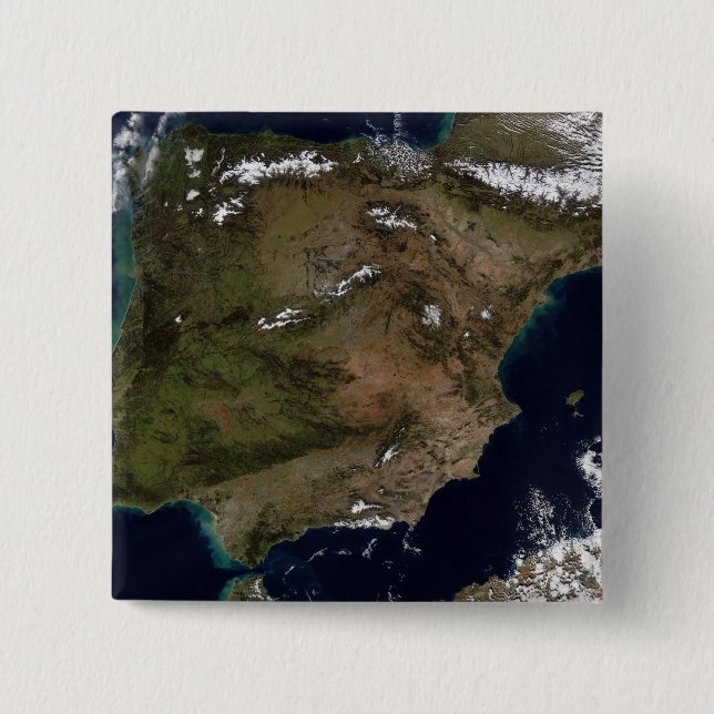 Chapa Cuadrada España y Portugal 2 (Anverso)