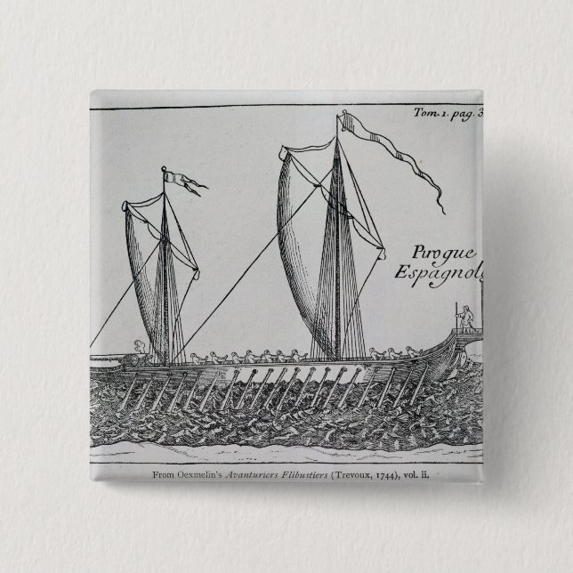 Chapa Cuadrada Español Ship (Anverso)